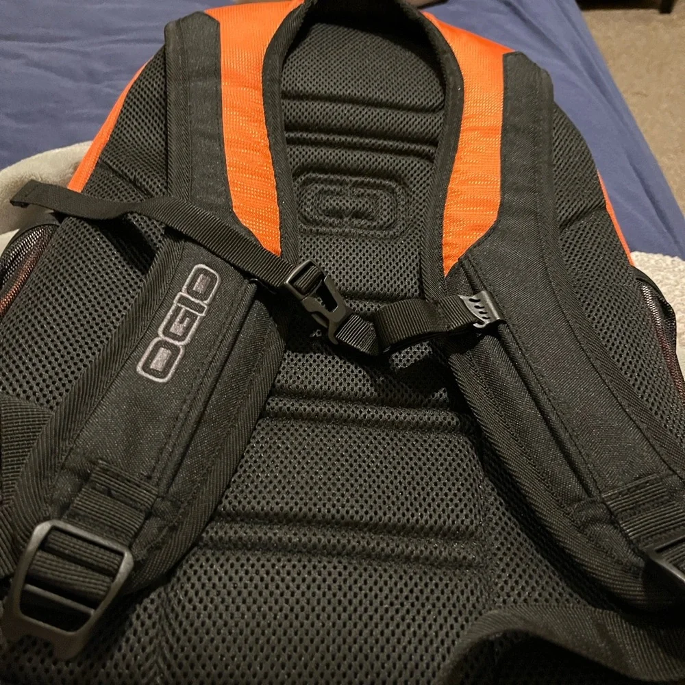 OGIO Orange and Black NWT Backpack with Front Logo